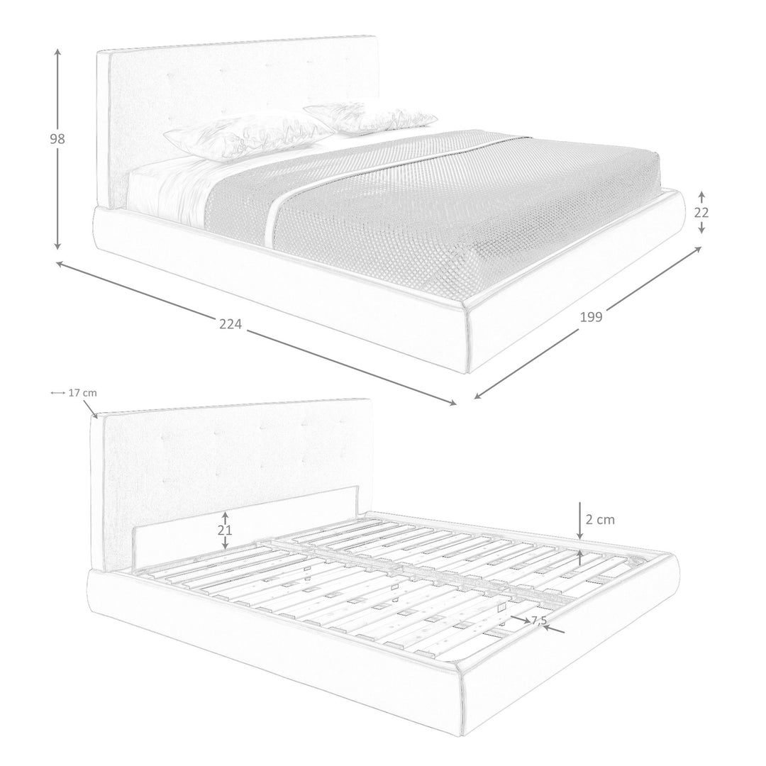 Hamburg Polsterbett masse Shared